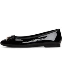 Tommy Hilfiger - Ballerina Charm Leather Ballet Pumps - Lyst