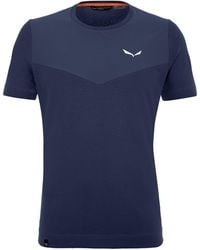 Salewa - Lavaredo Hemp Short-Sleeve Performance T-Shirt - Lyst