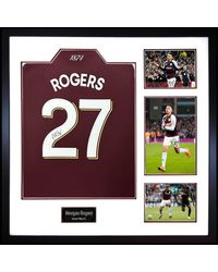 The Fan Cave - Morgan Rogers Signed Aston Villa Euro Shirt Elite - Lyst