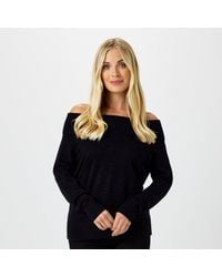 Biba - Knitted Bardot Jumper - Lyst