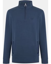 Barbour - Lambeth Half Modern Heritage Quarter Zip Fleece - Lyst