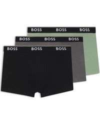 BOSS - Bodywear 3-Pack Boxer Shorts With Logo Detail - Lyst