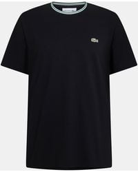 Lacoste - Tipped T-Shirt - Lyst