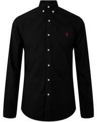 Polo Ralph Lauren - Slim Fit Poplin Long-Sleeve Shirt - Lyst