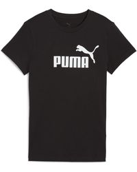 PUMA - Regular Fit Logo T-Shirt - Lyst