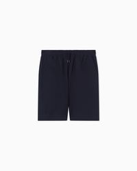 Emporio Armani - Bermuda Beachwear Woven Tracksuit Shorts - Lyst