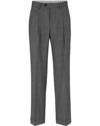 BOSS - L Peet Pleat Tailored Trousers - Lyst