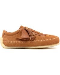 Clarks - Tor Low Suede Low-Top Trainers - Lyst