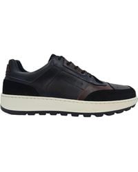 Deakins - Bell Leather Lace Up Memory Foam Low-Top Trainers - Lyst