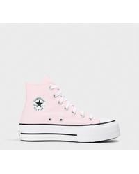 Converse - All Star Platform High Top Trainers - Lyst