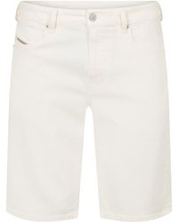 DIESEL - D-Fin Slim Denim Shorts - Lyst