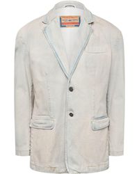 DIESEL - L-Krix Giacca Leather Jacket - Lyst