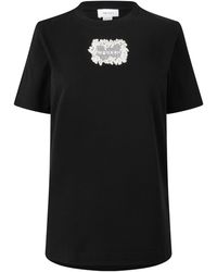 McQueen - Alex Lace Lg T-Shirt Ld63 - Lyst