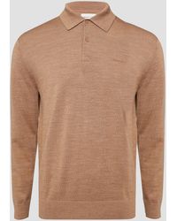 GANT - Extrafine Merino Wool Polo Shirt - Lyst