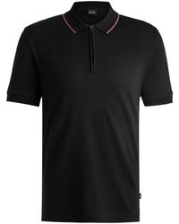 BOSS - H-Paras 59 Short Sleeve Polo Shirt - Lyst