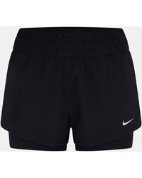 Nike - One Dri-Fit Mid-Rise 3 2-In-1 Shorts - Lyst