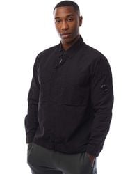 C.P. Company - Flatt Nylon Lens Overshirt - Lyst