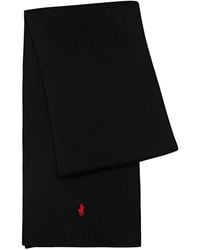 Polo Ralph Lauren - Prl Signiture Pony Wool Scarf - Lyst