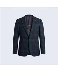 Twisted Tailor - Ginger Slim Fit Tartan Suit Jacket - Lyst