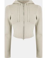 Jack Wills - Knitted Zip Hoodie - Lyst