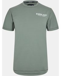 Everlast - Stripe Poly T-Shirts - Lyst