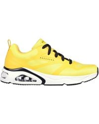 Skechers - Mesh Print Overlay Low-Top Trainers - Lyst