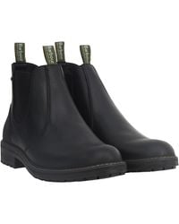 Barbour - Embleton Chukka Waterproof Leather Chelsea Boots - Lyst