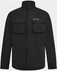 Nicce London - Statlo Structured Utility Overshirt - Lyst