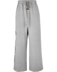 Fear Of God - Open Hem Fleece Jogging Bottoms - Lyst