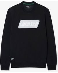 Lacoste - Back Print Long-Sleeve Crew-Neck T-Shirt - Lyst