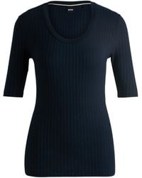 BOSS - Effilie Short Sleeve Polo Shirt - Lyst