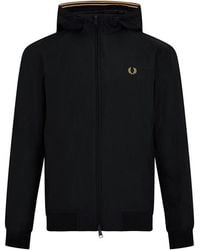 Fred Perry - Brentham Hooded Jacket - Lyst