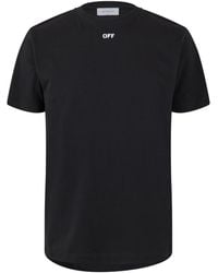 Off-White c/o Virgil Abloh - Arrow Slim Cotton Short Sleeve T-Shirt - Lyst