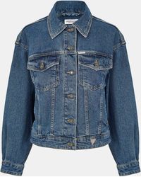 Guess - Oversize Denim Jacket - Lyst