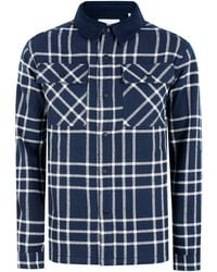 Firetrap - Borg Check Overshirt - Lyst