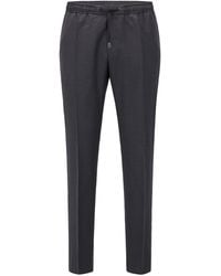BOSS - Banks Ret Slim Fit Trousers - Lyst