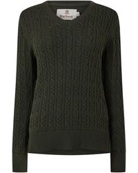Barbour - Hampton V-Neck Knit - Lyst