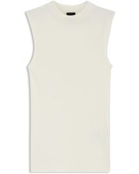 BOSS - Feskies Knitted Slim Fit Mock Neckline Top - Lyst
