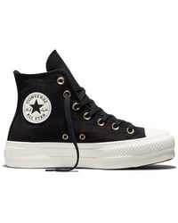 Converse - Chuck Taylor All Star Lift Canvas High-Top Trainers - Lyst