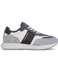 Calvin Klein - Suede Trainers - Lyst