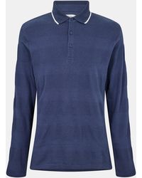 Peter Werth - W Balsom Long Sleeve Polo Shirt - Lyst