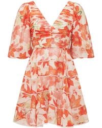 Forever New - Cindy Tiered Floral Skater Dress - Lyst
