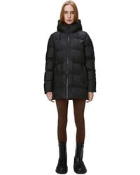 Rains - Alta Water-Resistant Insulated Long Puffer Jacket - Lyst