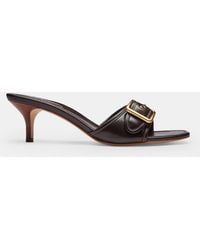 COACH - Margot Kitten Heeled Mules - Lyst