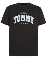 Tommy Hilfiger - Tjm Reg Varsity Ww Tee Ext - Lyst