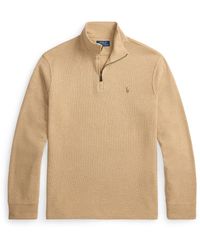 Polo Ralph Lauren - Estate Fleece Quarter Zip Sweater - Lyst