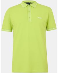 BOSS - Paule Short-Sleeve Polo Shirt - Lyst