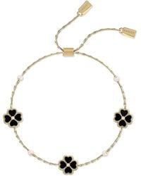 Radley - 18Ct Plated Flower Bracelet - Lyst