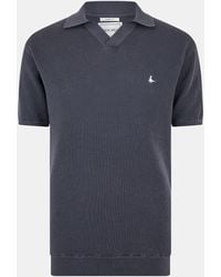 Jack Wills - Ottoman Knit Short-Sleeve Polo Shirt - Lyst