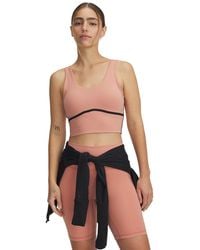 Under Armour - Meridian Piped Crop Tank Canyon Canyon - Lyst